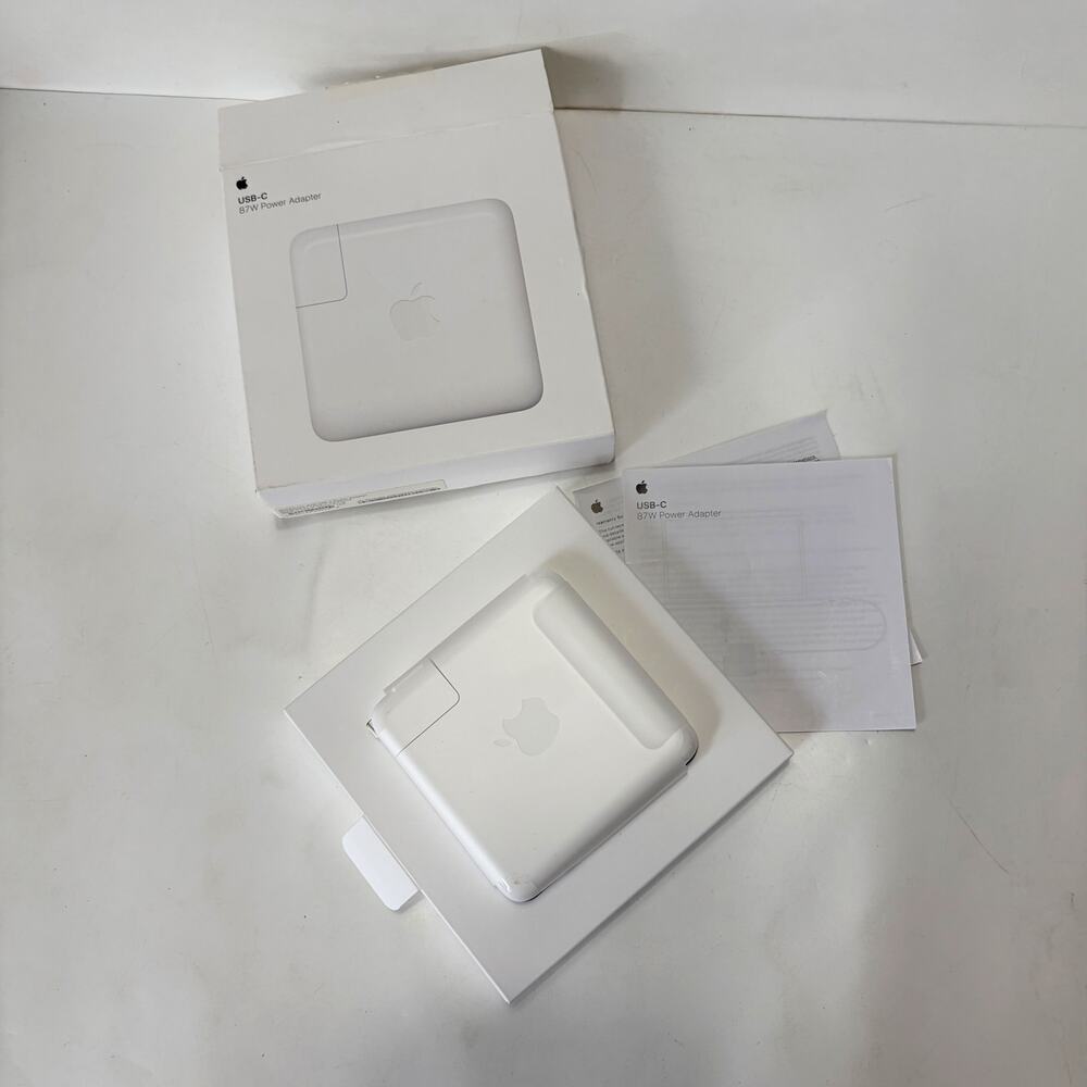 Apple 87W USB-C Power Adapter A1719 MNF82LL/A Genuine OEM Open Box